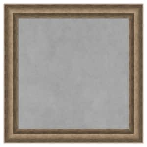 Angled Bronze 19 in. x 19 in. Framed Magnetic Board