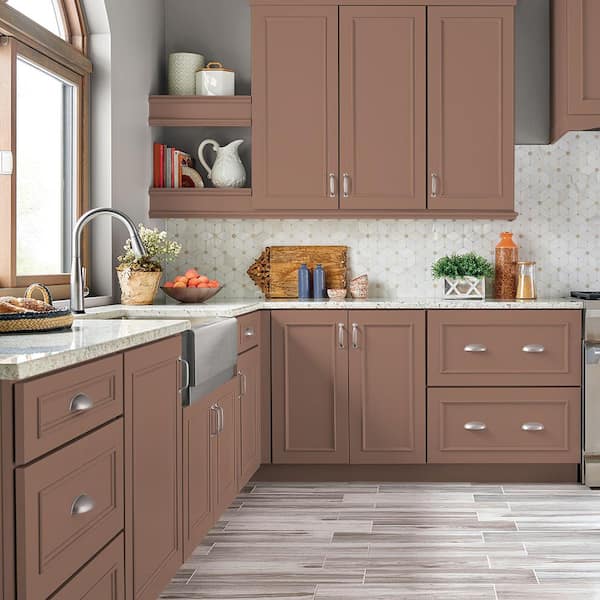BEHR PREMIUM 1 gal. #S190-5 Cocoa Nutmeg Semi-Gloss Enamel