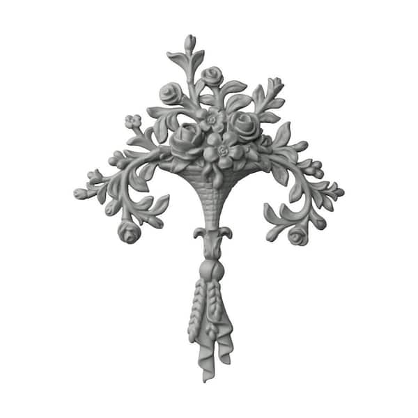 Ekena Millwork 0.88 in. x 11.125 in. x 13 in. Polyurethane Applique and Onlay Moulding