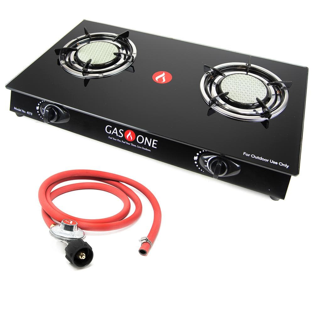Propane Gas Stove 1 Burner Gas Stove,with Adjustable Regulator and  Hose,11.2 Cast Iron Single Propane Burner,Ideal for Wok Cooking and More,  for Perfectly Cooked Meals - Yahoo Shopping