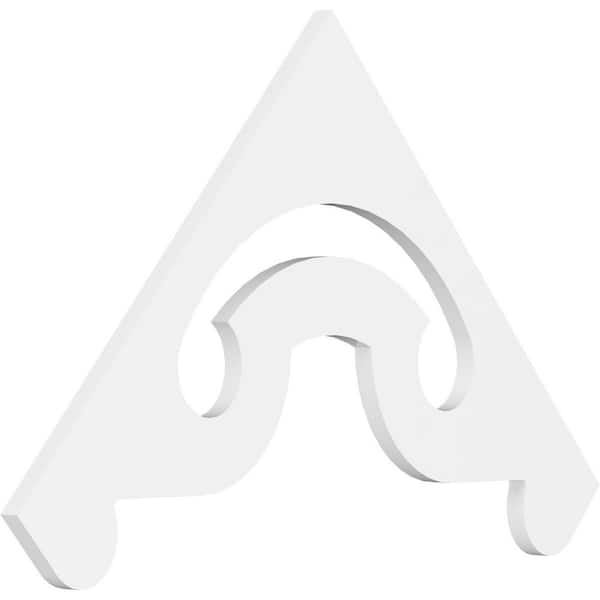 Ekena Millwork Northwest 1 in. D x 21 in. W x 36 in. L Signature Urethane Gable Pediment