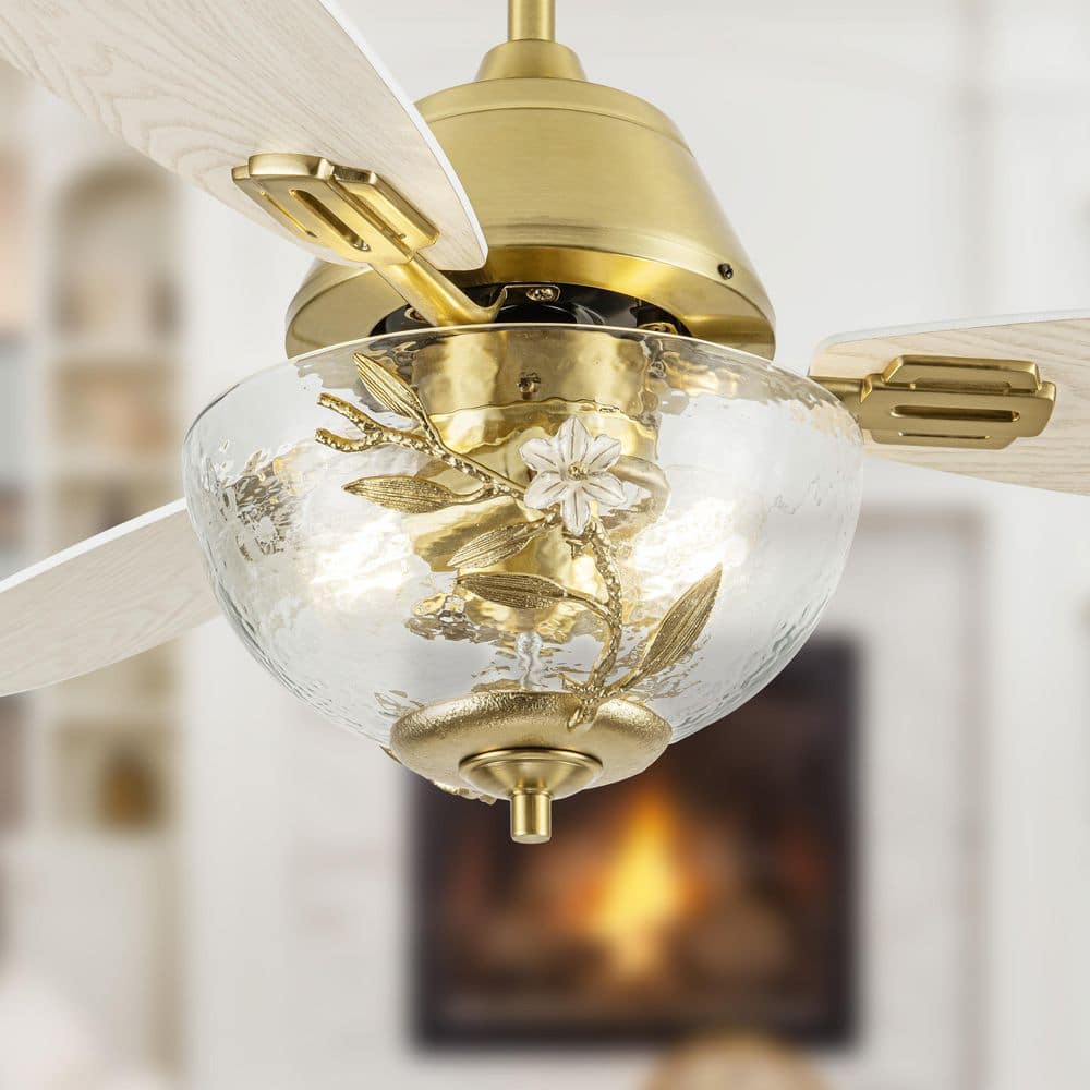 KeLuKes 50cm Round Fan Light Ceiling Silent, Modern Ceiling Fans With - View #7