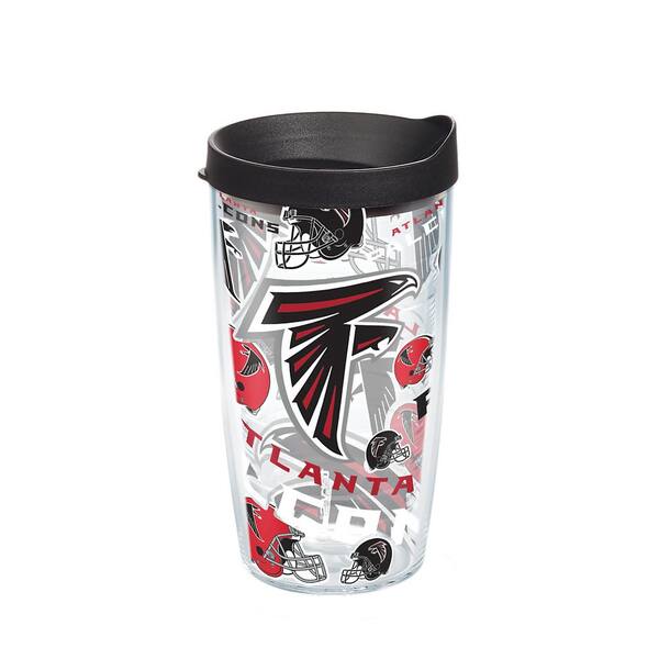 Tervis NFL Atlanta Falcons All Over 16 oz. Tumbler with Lid