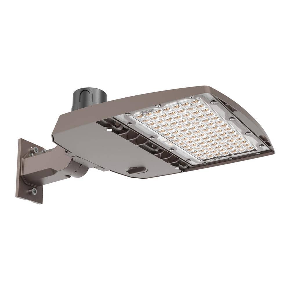 HALO 450-Watt Equivalent Integrated LED, Bronze Area Light Large
