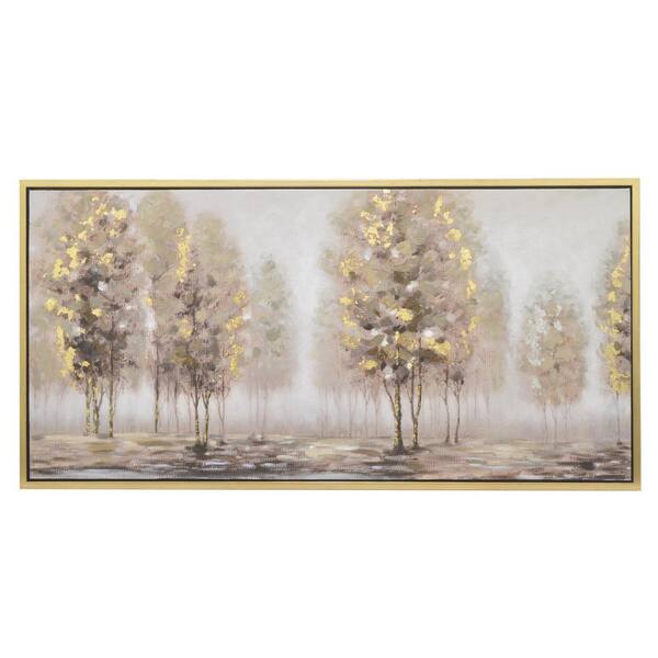 THREE HANDS Painting with Frame - Oil on Canvas