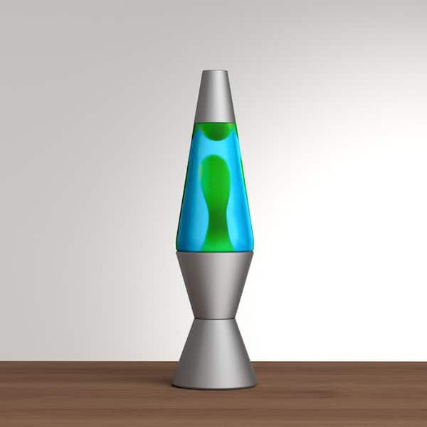 Lava 14.5 in. Yellow/Blue Classic Novelty Lamp 21240400SP - The