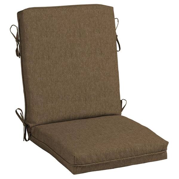 Hampton Bay Sonora Saddle Outdoor Dining Chair Cushion