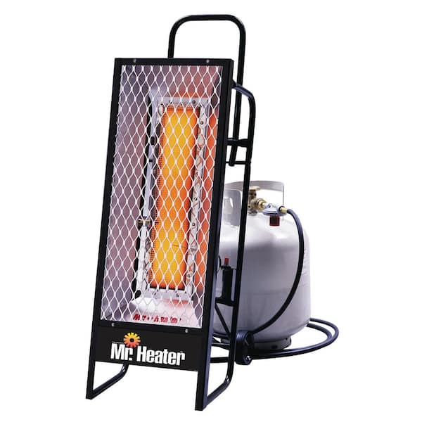 Mr Heater 35 000 Btu Radiant Lp, Portable Propane Garage Heater Home Depot