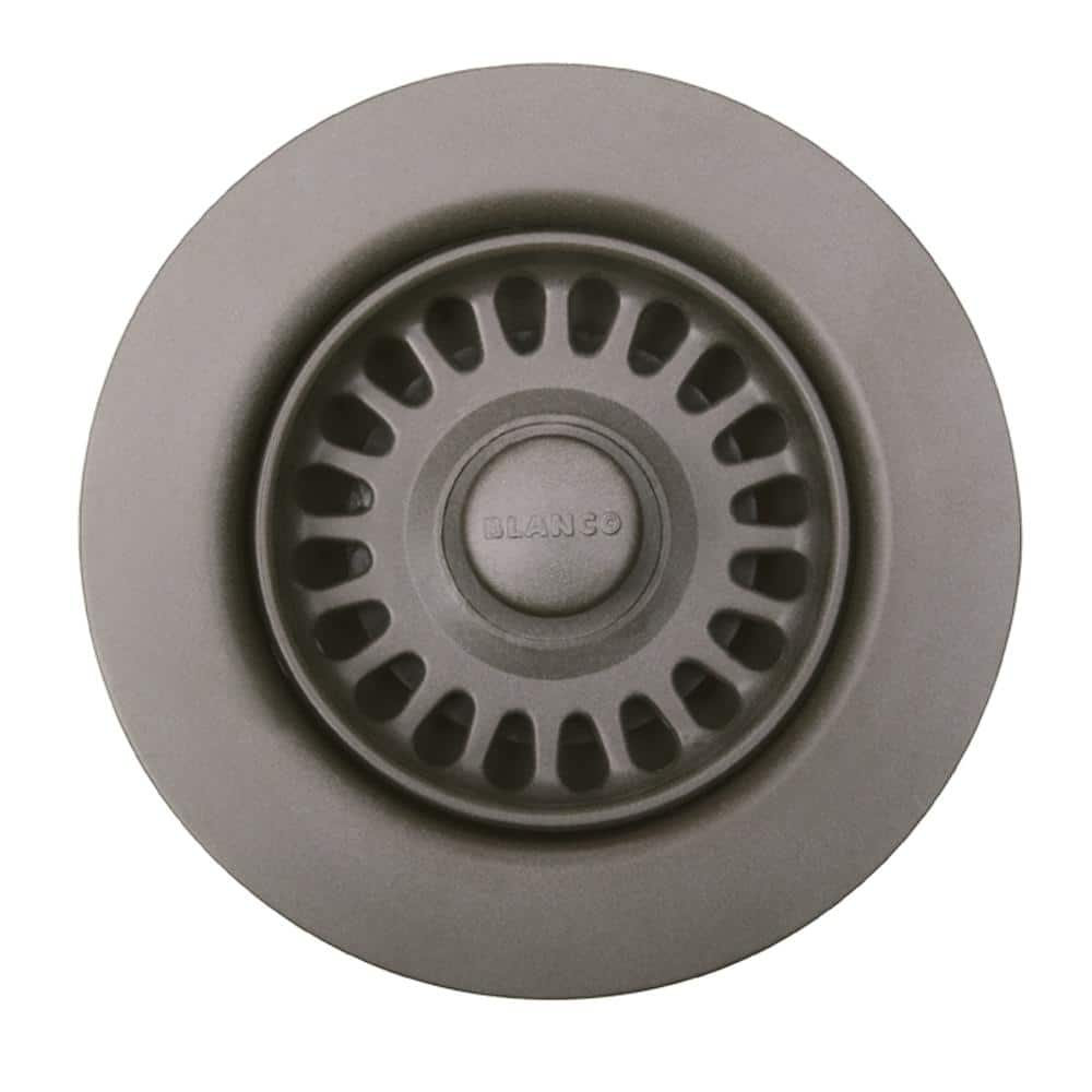 Blanco 442228 Metallic Gray 3-1/2 Basket Strainer and Sink Flange (Not for  use with Garbage Disposal) 