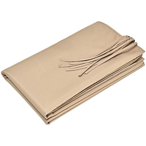 17 ft. x 7 ft. Outdoor Canopy Shade Cover with Copper Grommets and 4-Straps