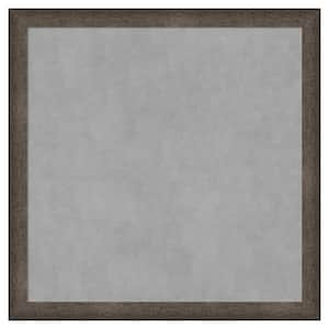 Dappled Light Bronze Narrow 27 in. x 27 in. Framed Magnetic Board