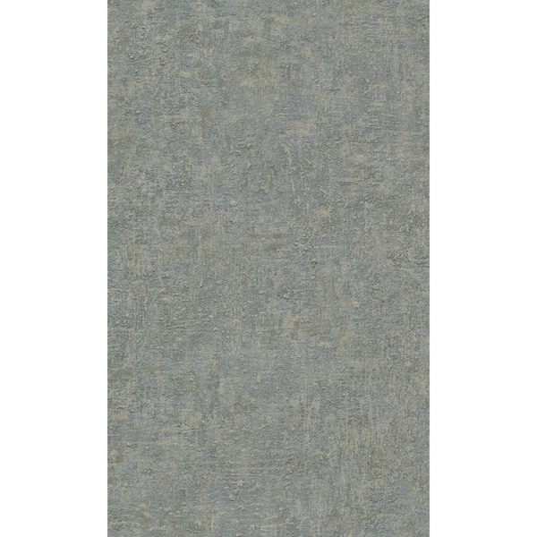 Walls Republic Blue Natural Scratched Rock Plain Printed Non-Woven Non-Pasted Textured Wallpaper 57 sq. ft.
