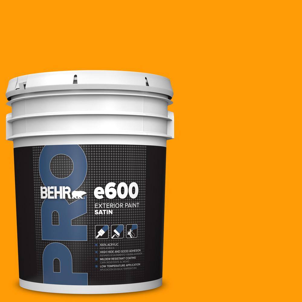 5 gal. #S-G-320 Atomic Tangerine Satin Exterior Paint price history on PriceWatchPro
