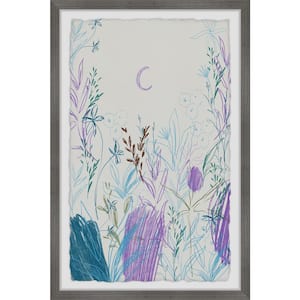 "Purple Scenery" by Marmont Hill Framed Nature Art Print 36 in. x 24 in. .
