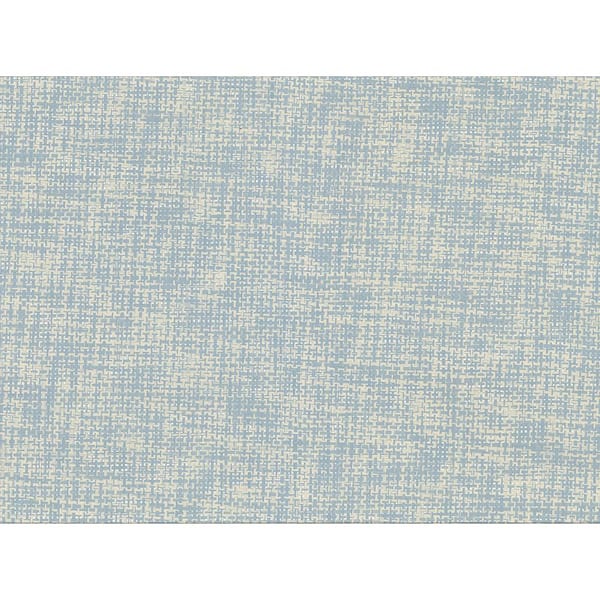 A-Street Prints Arlyn Light Blue Grasscloth Light Blue Wallpaper Sample