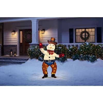 Snowman - Home Accents Holiday - Outdoor Christmas Decorations ...