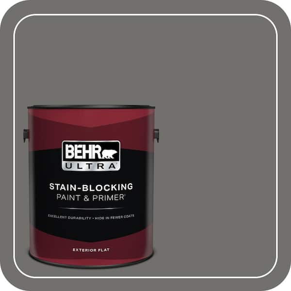 BEHR ULTRA 1 gal. #PPU24-05 Ancestral Flat Exterior Paint & Primer