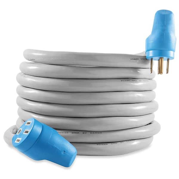 CAMCO 30 ft. 50 Amp Extension Cord with PowerGrip Handles for Electric Vehicles