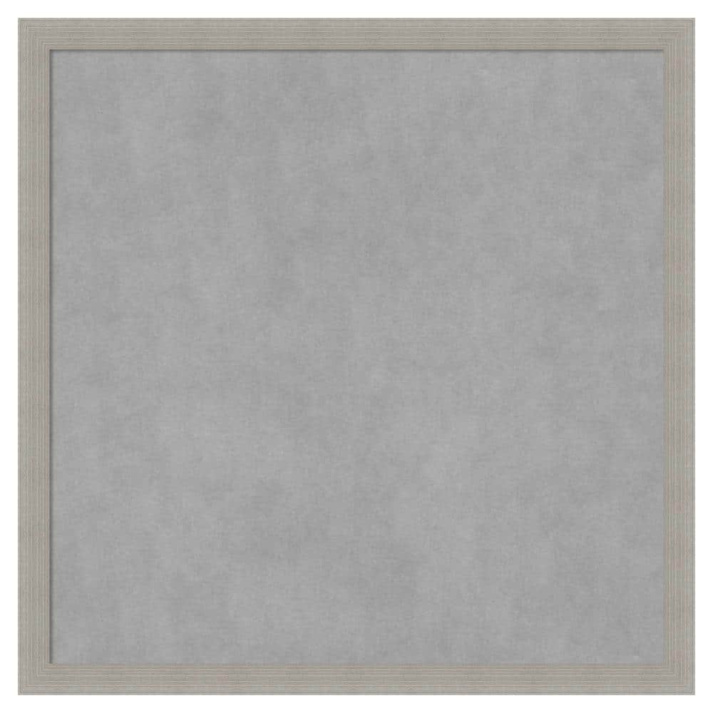 Woodgrain Stripe Grey 26 in. x 26 in. Framed Magnetic Board price history on PriceWatchPro