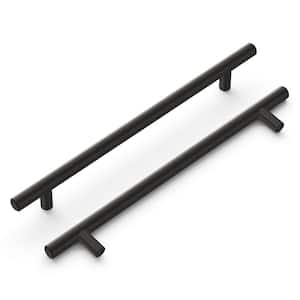 Bar Pull Collection Pull 192 mm Center-to-Center Brushed Black Nickel Finish