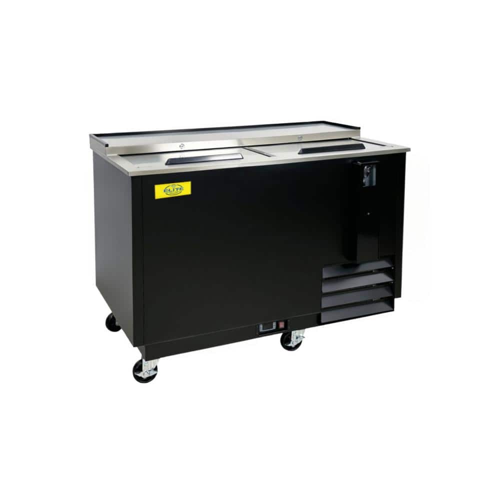 50 in. 13.7 cu. ft. Bar Refrigerator Beer Bottle Cooler EBC50 Black