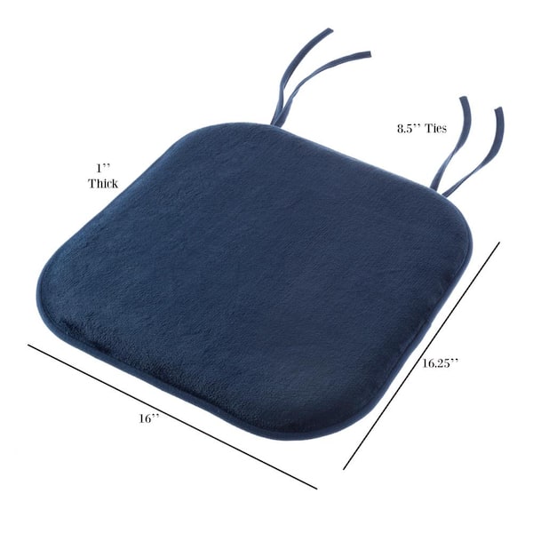 Memory foam chair hot sale pads with ties