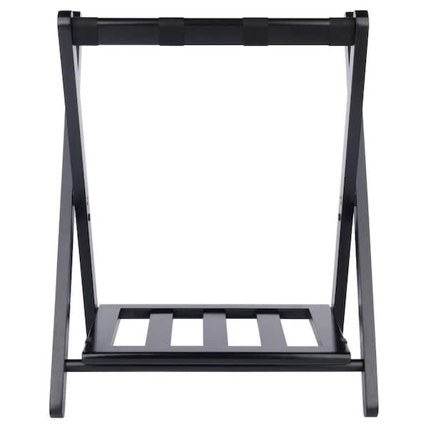 Fjpacemt DWJ-LR-1622BK Custom Black Luggage Rack For