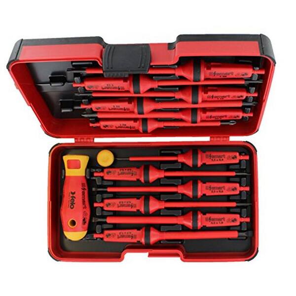 Felo E-Smart Insulated Screwdriver Set (14-Piece)