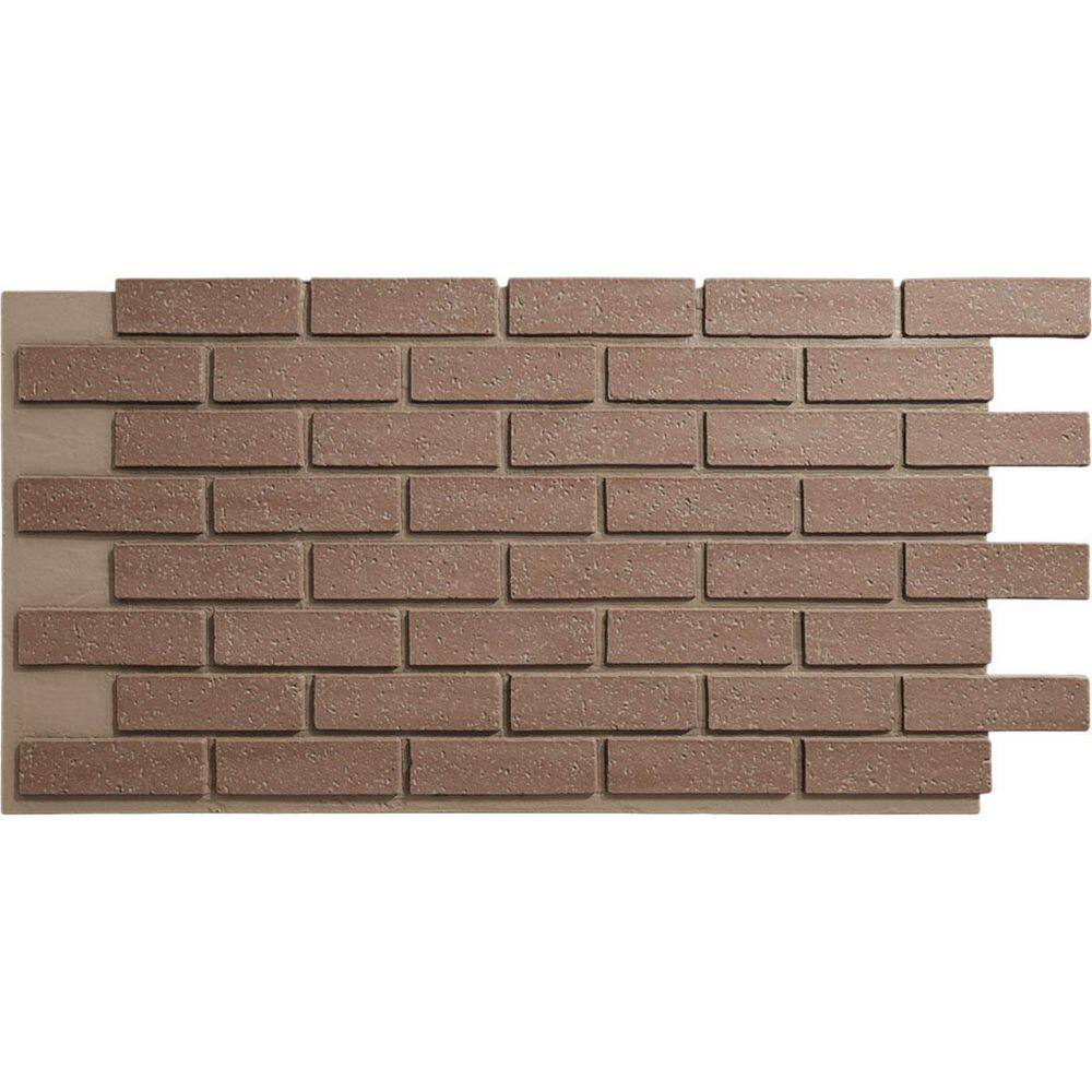 "EverStone Traditional Faux Brick Panel, 44""W x 21 3/4""H x 3/4""D, Augusta Color" price history on PriceWatchPro