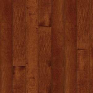 Maple Cherry 3/4 in. Thick x 2-1/4 in. Wide x Varying Length Solid Hardwood Flooring (20 sqft / case)