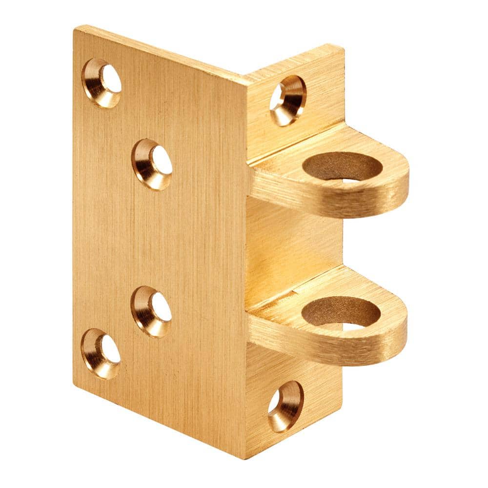 Prime-Line 1-3/4 in. Angle Strike, Deep Inset, High Strength Bronze ...