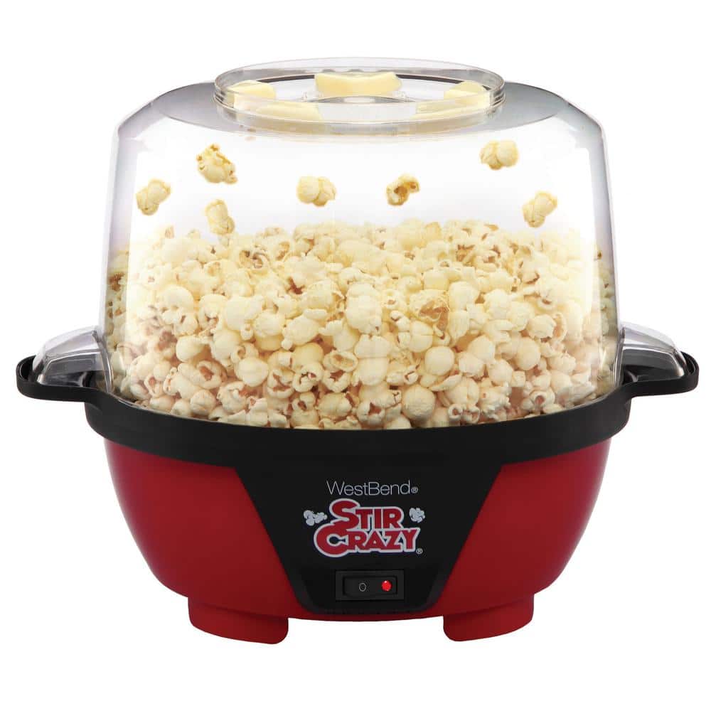 VINTAGE WEST BEND Stir Crazy 6 Qt Electric Popcorn Popper 1988