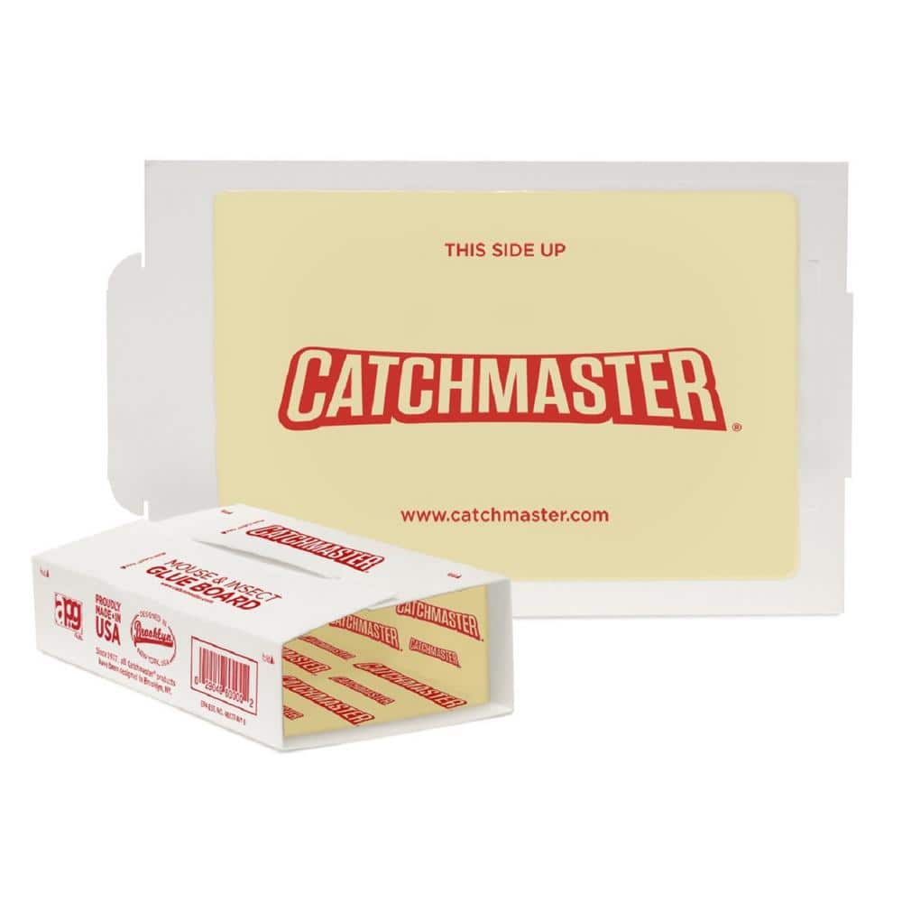 Catchmaster Mouse Size Bulk Glue Boards (Case of 60) 60M-EC-1E - The ...