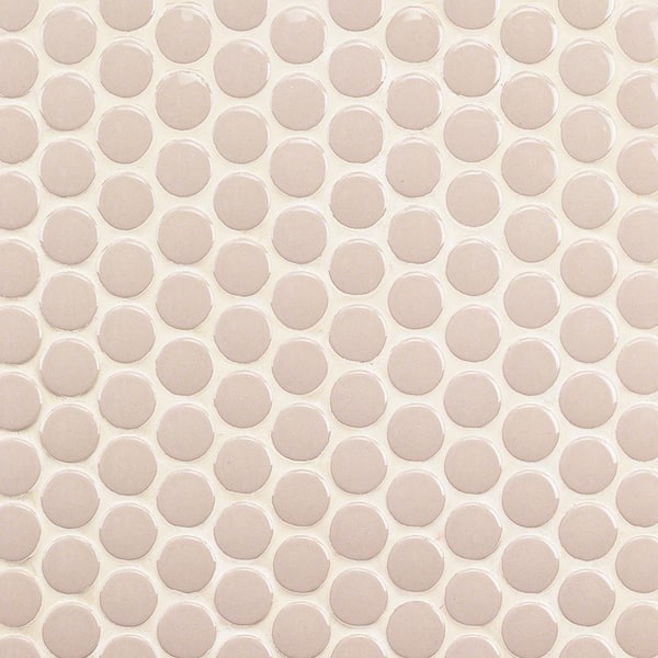 Ivy Hill Tile Joy Firma 12.32 in. x 12.99 in. Polished Ceramic Floor and Wall Mosaic Tile (1.11 Sq. Ft./Each)