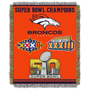 Broncos Multi-Color Tapestry Commemorative Series