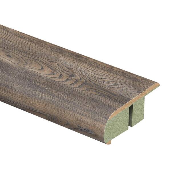 Zamma Winterton Oak/Sanibel Driftwood 3/4 in. Thick x 2-1/8 in. Wide x 94 in. Length Laminate Stair Nose Molding