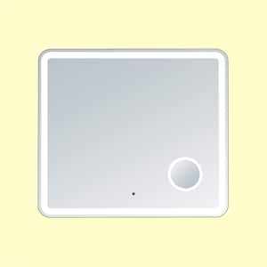 Electra 36 in. x 32 in. Rounded Edge LED Mirror