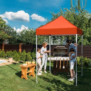 EAGLE PEAK 5 ft. x 5 ft. Pop Up Canopy Tent Instant Outdoor