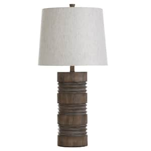 StyleCraft Nemo 27 in. Ocean Blue Table Lamp L216436DS - The Home Depot