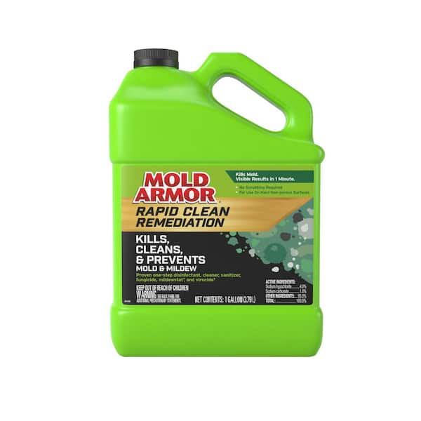 Mold Armor 1 Gal. Rapid Clean Remediation, Kills, Cleans and Prevents Mold and Mildew