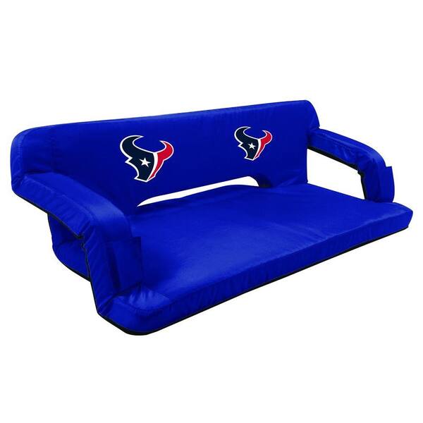 Picnic Time Houston Texans Navy Reflex Travel Couch