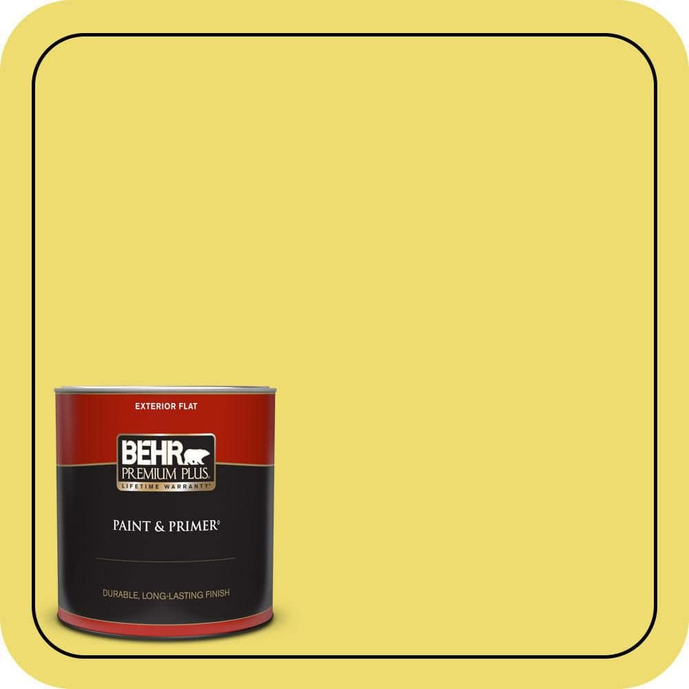 1 qt. #T15-15 Plastic Lime Flat Exterior Paint & Primer price history on PriceWatchPro