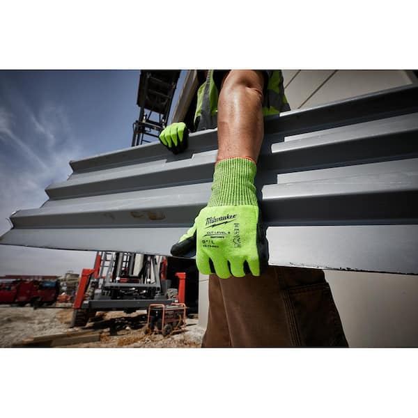 Milwaukee 48-22-8952 Cut Level 5 Nitrile Dipped Gloves (L)