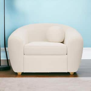 White Armchair Set of 1