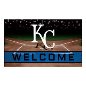 MLB - Kansas City Royals 18 in. x 30 in. Rubber Door Mat