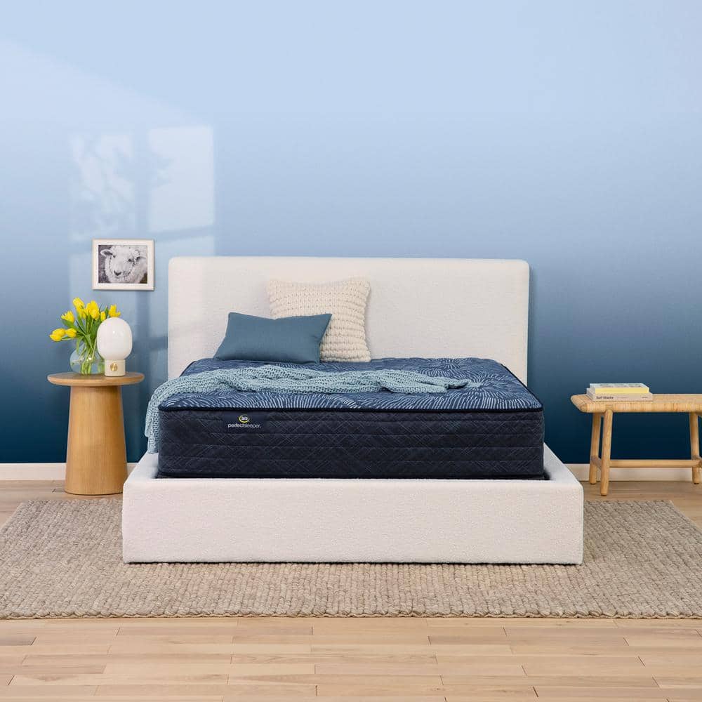Serta Perfect Sleeper Oasis Sleep Queen Extra Firm 12.0 in. Mattress Set with 9 in. Foundation