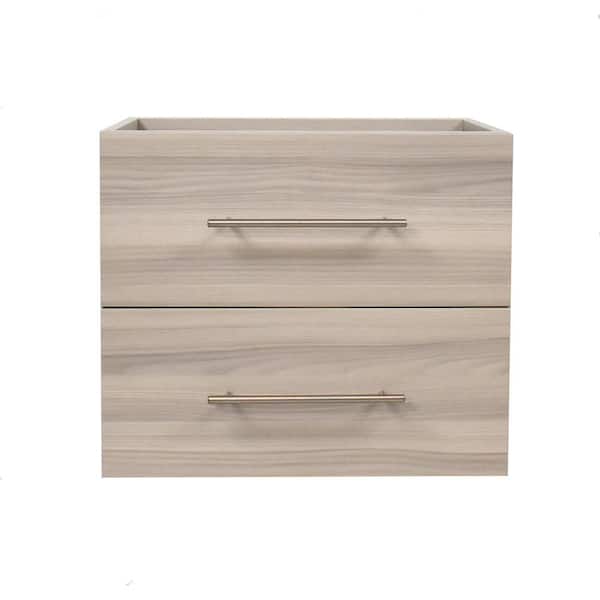 Napa 24 in. W x 18 in. D Bath Vanity Cabinet Only in Ash Gray