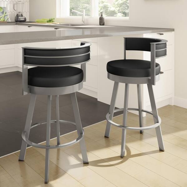 amisco browser 30 swivel metal barstools