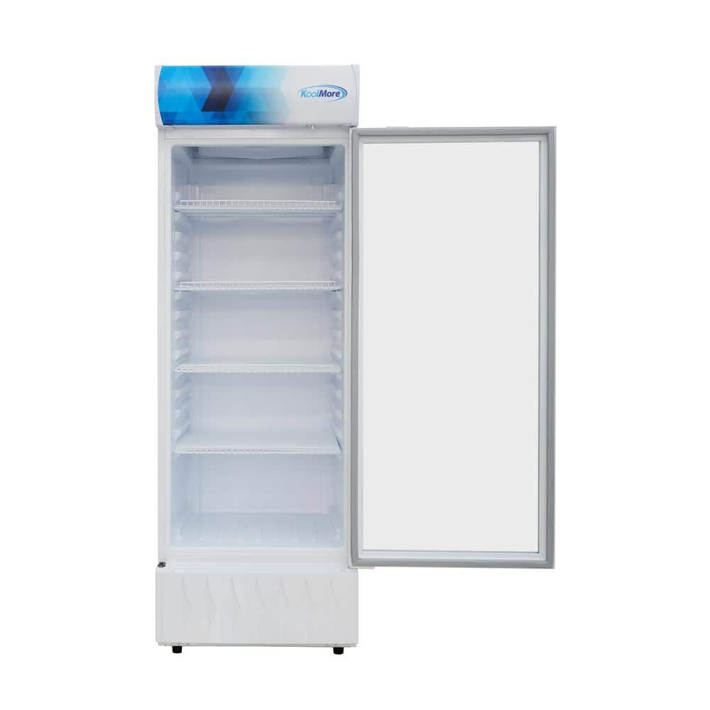 24 in. White One-Door Commercial Merchandiser Refrigerator