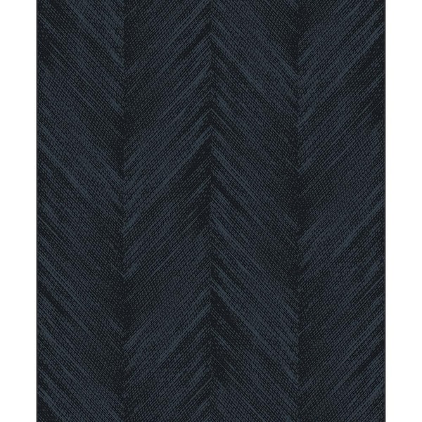 Seabrook Designs Hudson Bay Otto Chevron Unpasted Paper Nonwoven Wallpaper Roll 57.5 sq. ft.